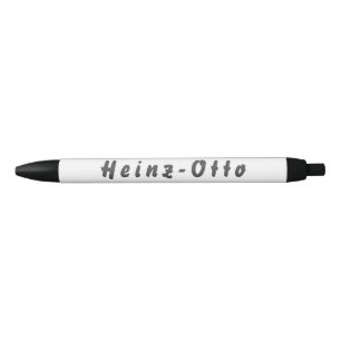 Heinz-Otto Kugelschreiber Zwarte Inkt Pen