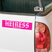 HEIRESS, JadedStarlet Couture Bumpersticker (Op Truck)