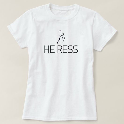 HEIRESS T-SHIRT (Design voorkant)