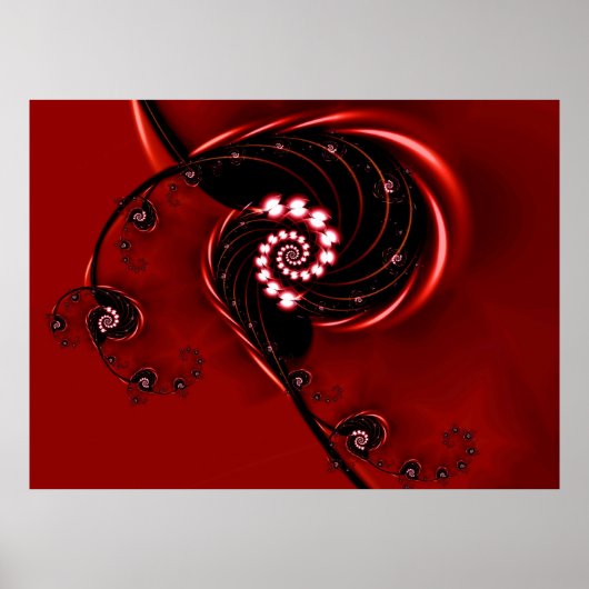 Heirloom Cute Abstract Natuur Patroon Poster (Voorkant)