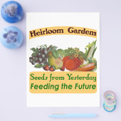 Heirloom Gardener Custom Flyer (Enkel)