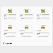 Heirloom Gardens Custom Seed Packet Labels (Vel)