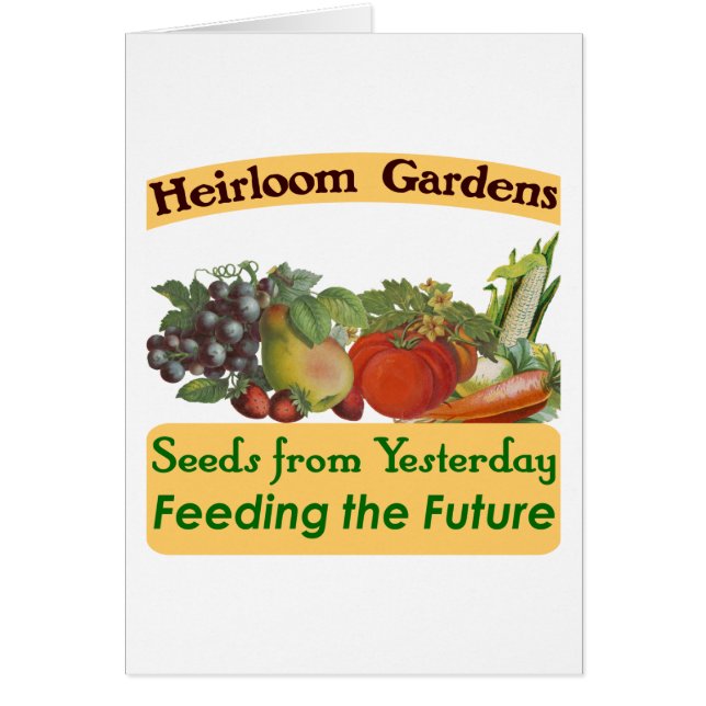 Heirloom Gardens Green Gezegde (Voorkant)