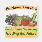 Heirloom Gardens Green Gezegde Magneet (Voorkant)