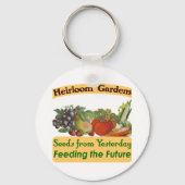 Heirloom Gardens Green Gezegde Sleutelhanger (Voorkant)