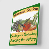 Heirloom Gardens Retro Kitchen Wall klok (Hoek)