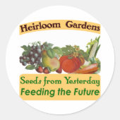 Heirloom Gardens Seed Labels (Voorkant)