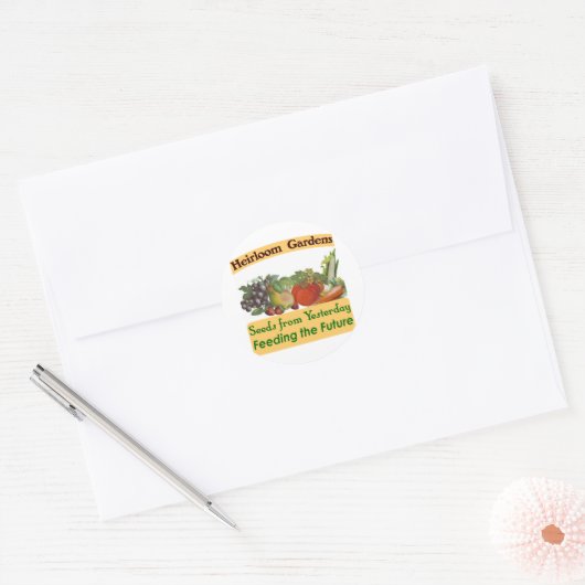 Heirloom Gardens Seed Labels (Envelop)