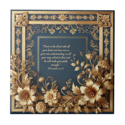 - Heirloom Grace Bible Verse Keramische Tegel Tegeltje (Voorkant)