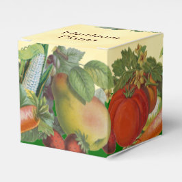 Heirloom Planten Custom Fruits Vegetable Box Bedankdoosjes