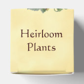 Heirloom Planten Custom Fruits Vegetable Box Bedankdoosjes (Bovenkant)