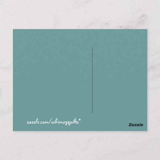 Heirloom Quilt Briefkaart (Achterkant)