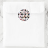 Heirloom Quilt Sticker! Ronde Sticker (Tas)