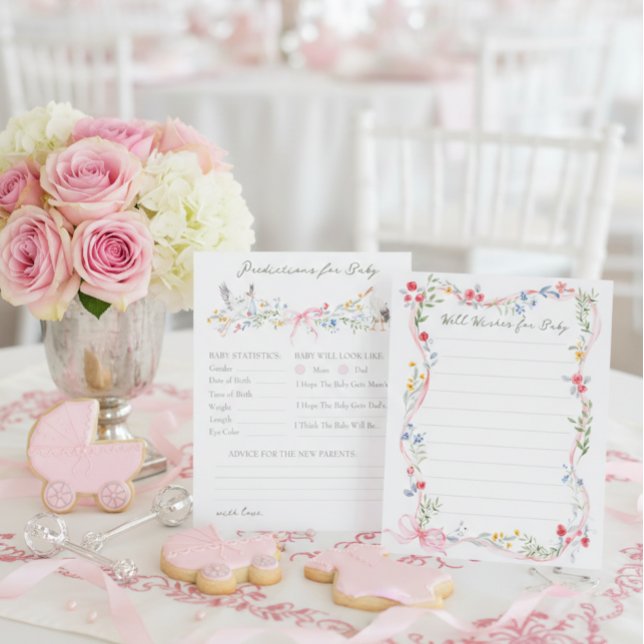 Heirloom Rose and Stork Baby Shower Prediction  (Creator heeft geüpload)