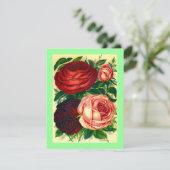 HEIRLOOM ROZEN ~ REHEARSAL DINER INVITEERT! KAART (Staand voorkant)