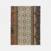 Heirloom Textiel met Decoratieve Patronen Fleece Deken (Voorkant)