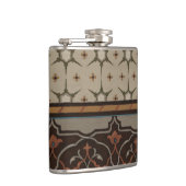 Heirloom Textiel met Decoratieve Patronen Heupfles (Rechts)