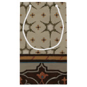 Heirloom Textiel met Decoratieve Patronen Klein Cadeauzakje (Achterkant)