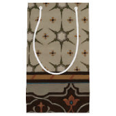 Heirloom Textiel met Decoratieve Patronen Klein Cadeauzakje (Voorkant)