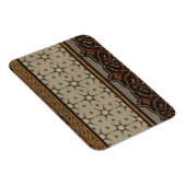 Heirloom Textiel met Decoratieve Patronen Magneet (Rechterzijde)
