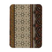 Heirloom Textiel met Decoratieve Patronen Magneet (Verticaal)