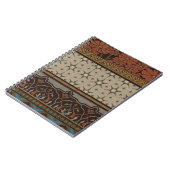 Heirloom Textiel met Decoratieve Patronen Notitieboek (Linkerzijde)