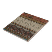 Heirloom Textiel met Decoratieve Patronen Tegeltje (Zijkant)