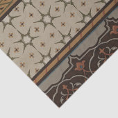 Heirloom Textiel met Decoratieve Patronen Tissuepapier (Detail)