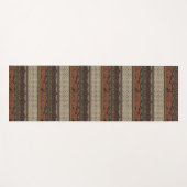 Heirloom Textiel met Decoratieve Patronen Yogamat (Voorkant (horizontaal))