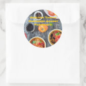 Heirloom Tomaat Tuiniers Tegen Parkinsons! Ronde Sticker (Tas)