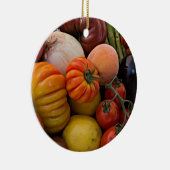 Heirloom Tomaten Keramisch Ornament (Rechts)
