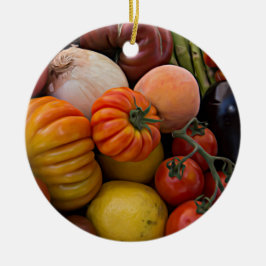 Heirloom Tomaten Keramisch Ornament