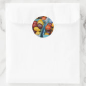 Heirloom Tomaten Ronde Sticker (Tas)