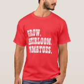 Heirloom Tomaten T-shirt (Voorkant)