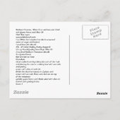 Heirloom Tomato en White Corn Salad Briefkaart (Achterkant)