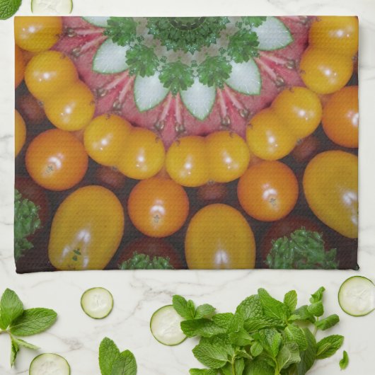 Heirloom Tomato Theedoek (Gevouwen)