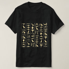 Heiroglyphic egyptian language T-shirt