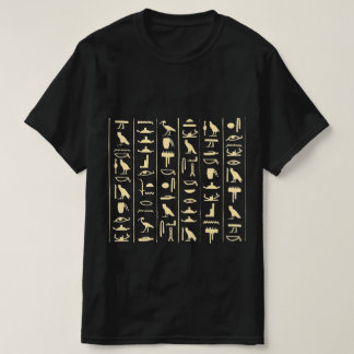 Heiroglyphic egyptian language T-shirt