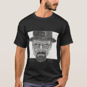 HEISENBERG BLACK - by DANYE T-shirt (Voorkant)