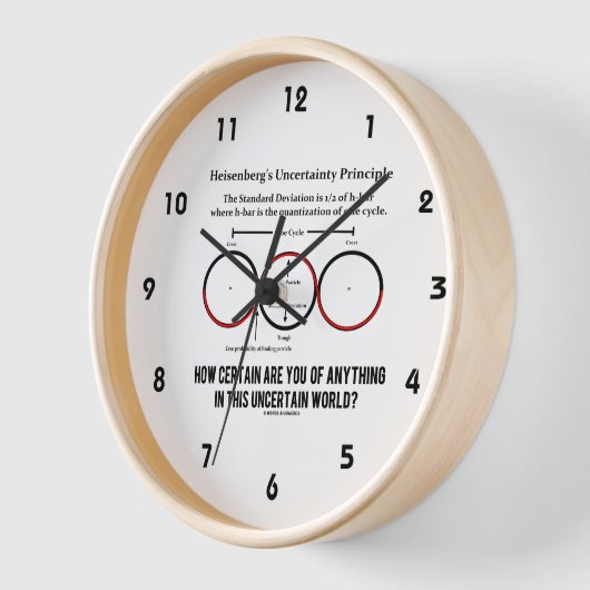 Heisenberg's onzekerheidsprincipe Physics Humor (Hoek)