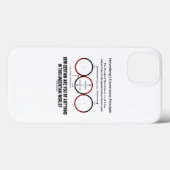 Heisenberg's onzekerheidsprincipe Physics Humor Case-Mate iPhone Case (Achterkant (horizontaal))