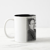 Heisenberg's thuiswerk onzekerheid tweekleurige koffiemok (Links)