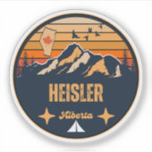 Heisler, Alberta Sticker (Voorkant)