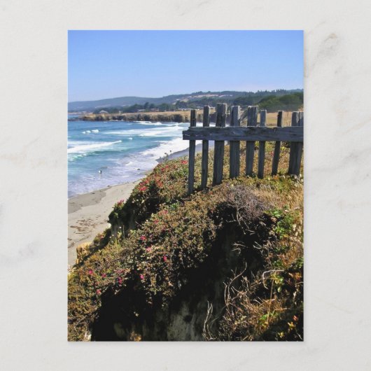 Hek bij Cliff's Edge Aankondigingskaart (Voorkant)