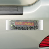 hek bumper sticker (Op auto)