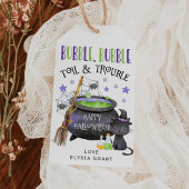 Hek Halloween-cadeautags Cadeaulabel