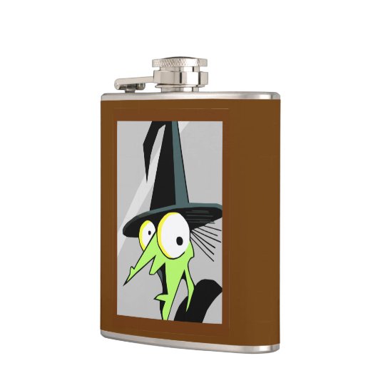 Hek in de spiegel heupfles (Links)