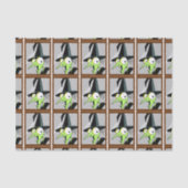 Hek in het spiegelweefsel tissuepapier (Voorkant)