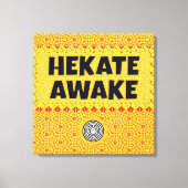 Hekate Awake Strophalos Iynx Seal Key Sigil Canvas Afdruk (Voorkant)