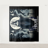 Hekate Godin van de kruispunten Spookachtige geest Wandkleed (Voorkant)